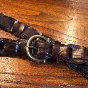 ▪️Genuine Leather Braided Belt